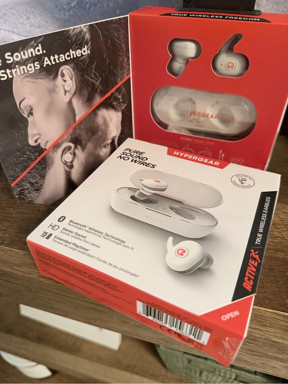 Hypergear True Wireless Earbuds - White